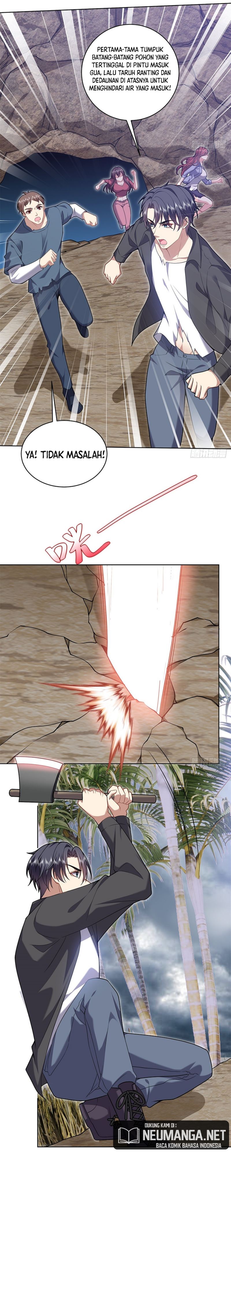 On a Deserted Island with Beautiful Sisters Chapter 04 Gambar 16