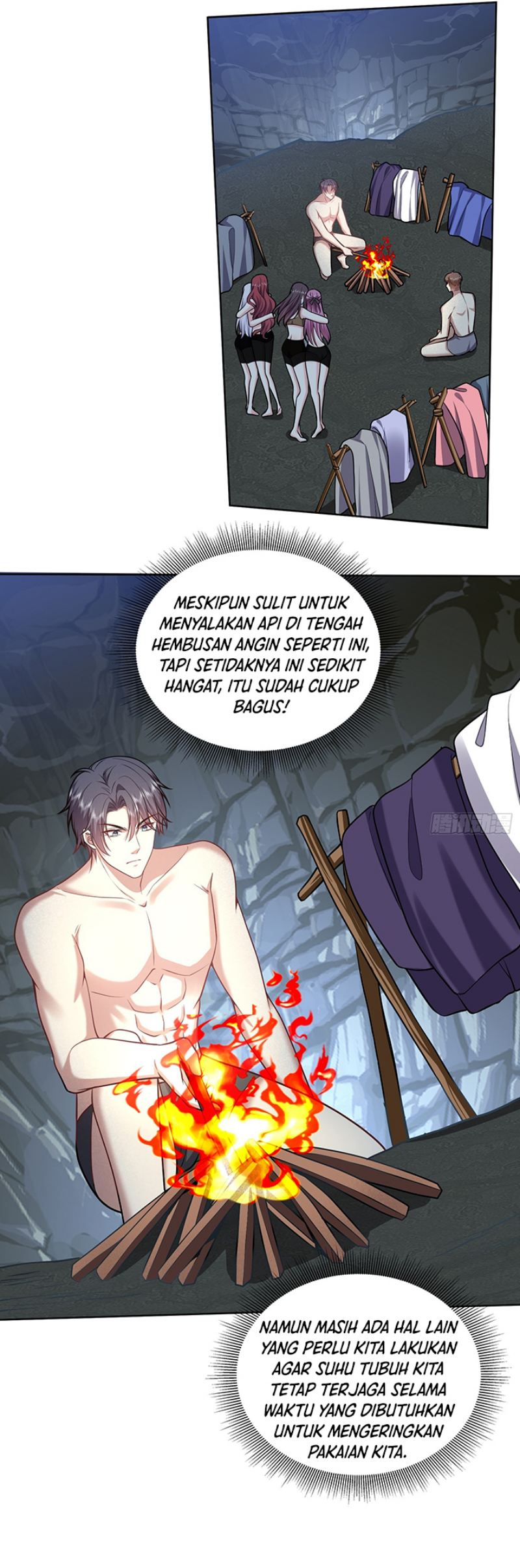 On a Deserted Island with Beautiful Sisters Chapter 05 Gambar 12