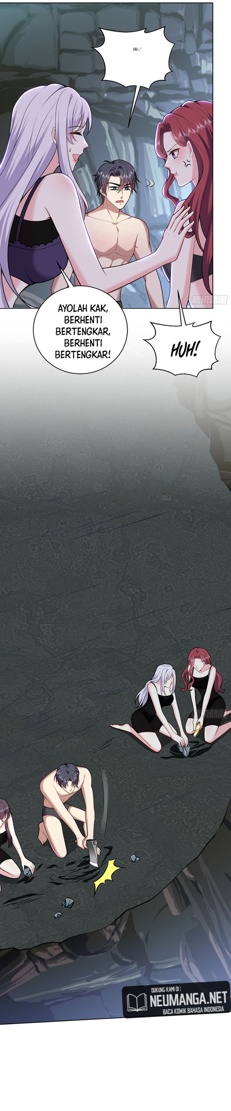 On a Deserted Island with Beautiful Sisters Chapter 05 Gambar 14