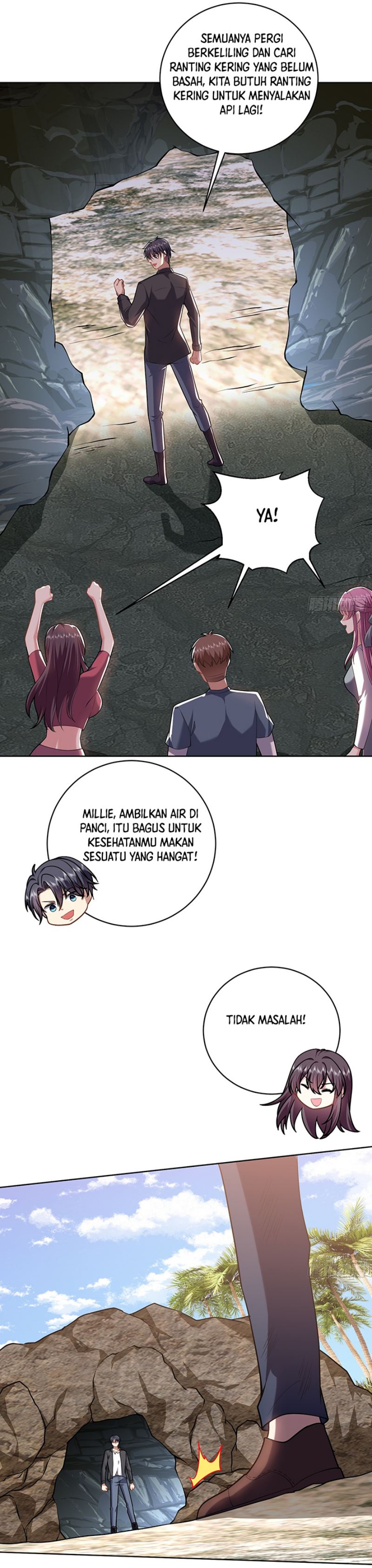 On a Deserted Island with Beautiful Sisters Chapter 05 Gambar 16