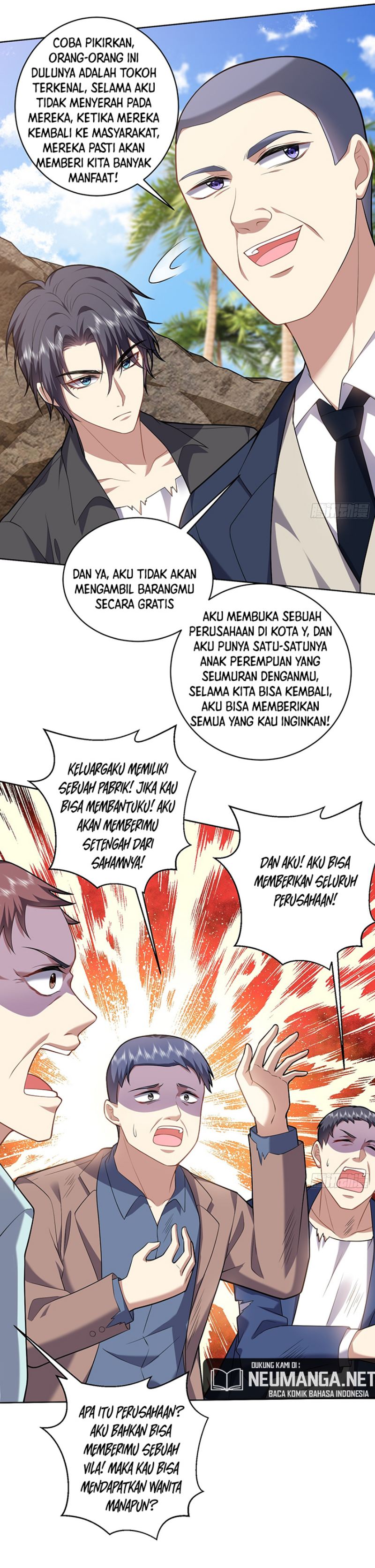 On a Deserted Island with Beautiful Sisters Chapter 05 Gambar 19