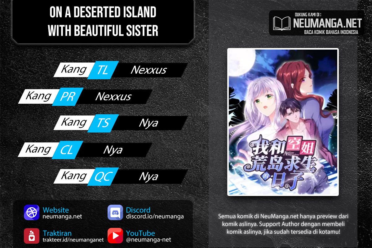 On a Deserted Island with Beautiful Sisters Chapter 09 Gambar 1
