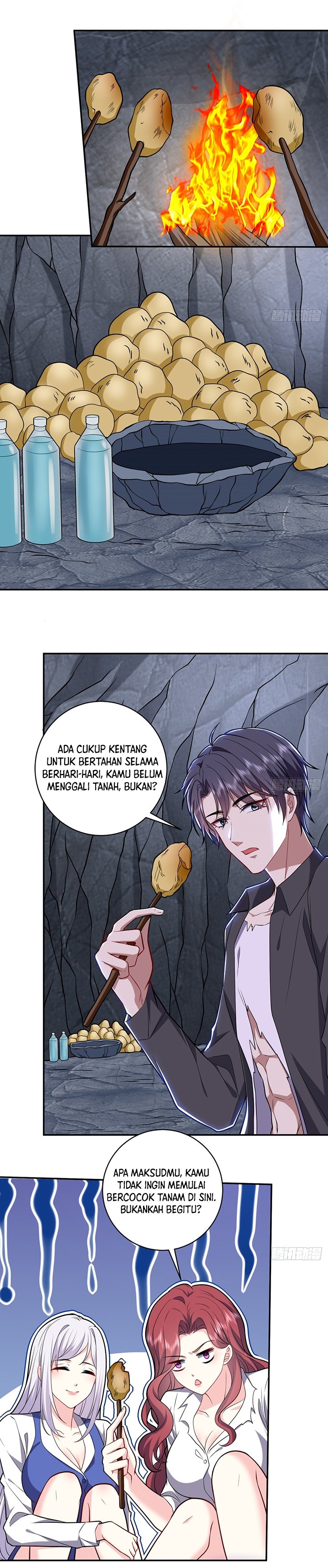 On a Deserted Island with Beautiful Sisters Chapter 09 Gambar 6