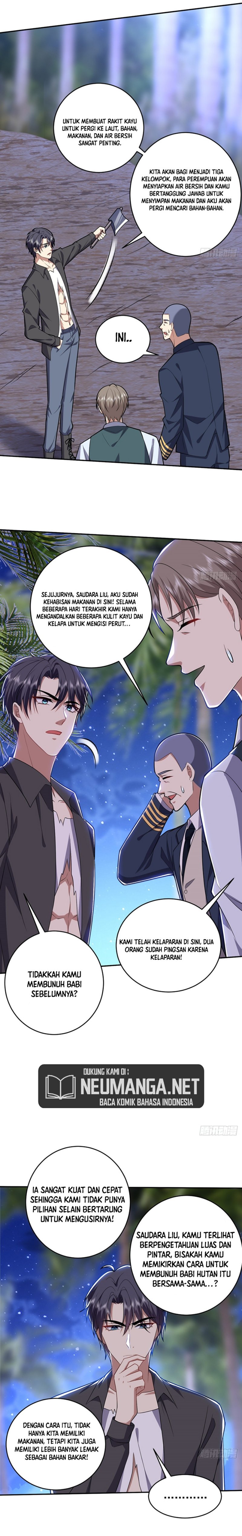 On a Deserted Island with Beautiful Sisters Chapter 10 Gambar 10