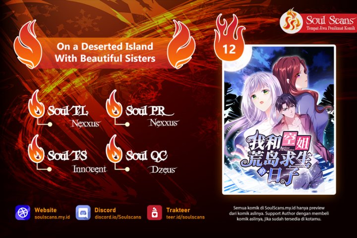 On a Deserted Island with Beautiful Sisters Chapter 12 Gambar 1