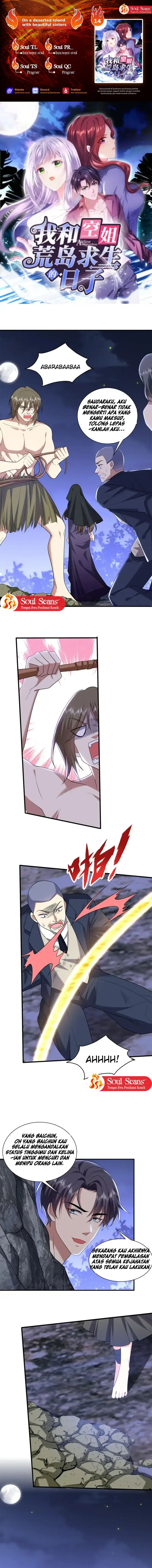 On a Deserted Island with Beautiful Sisters Chapter 14 Gambar 1