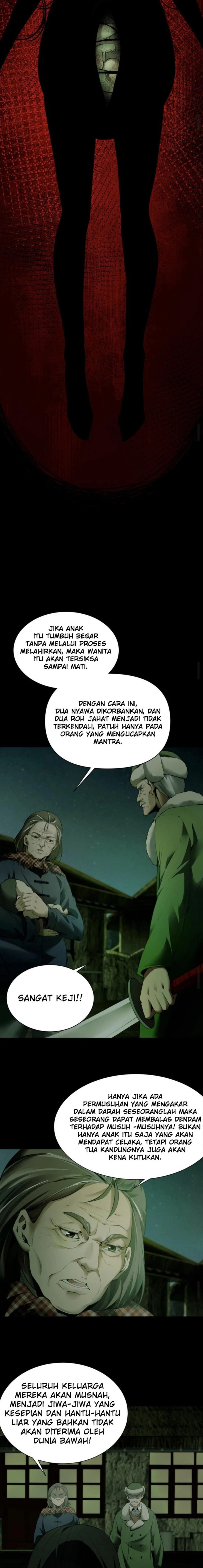 On the Day I Was Born, a Hundred Ghosts Roamed at Night, and Snow Covered Corpses Guarded the Path Chapter 02 Gambar 5