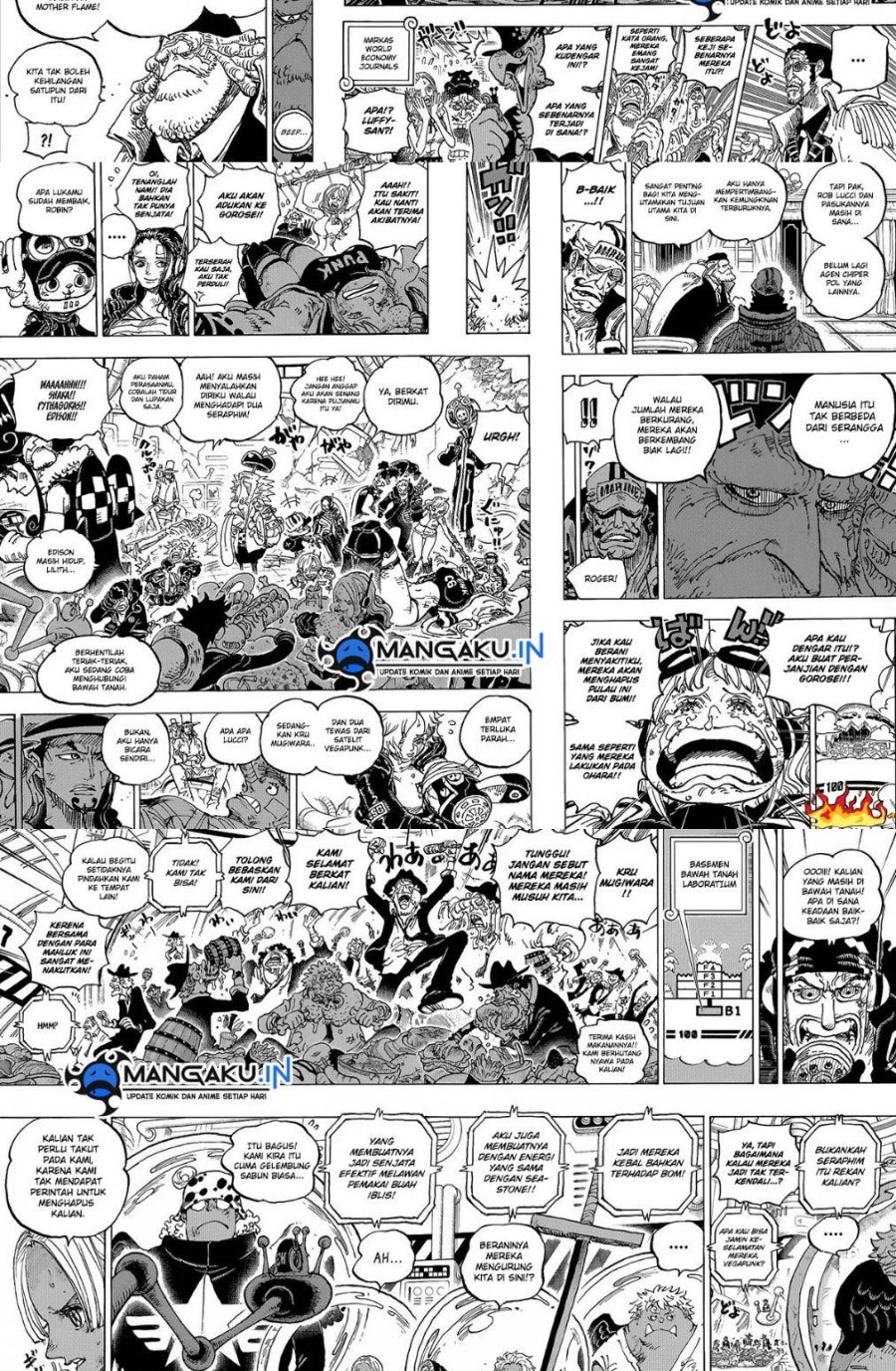 One Piece Chapter 1090 HQ Gambar 3