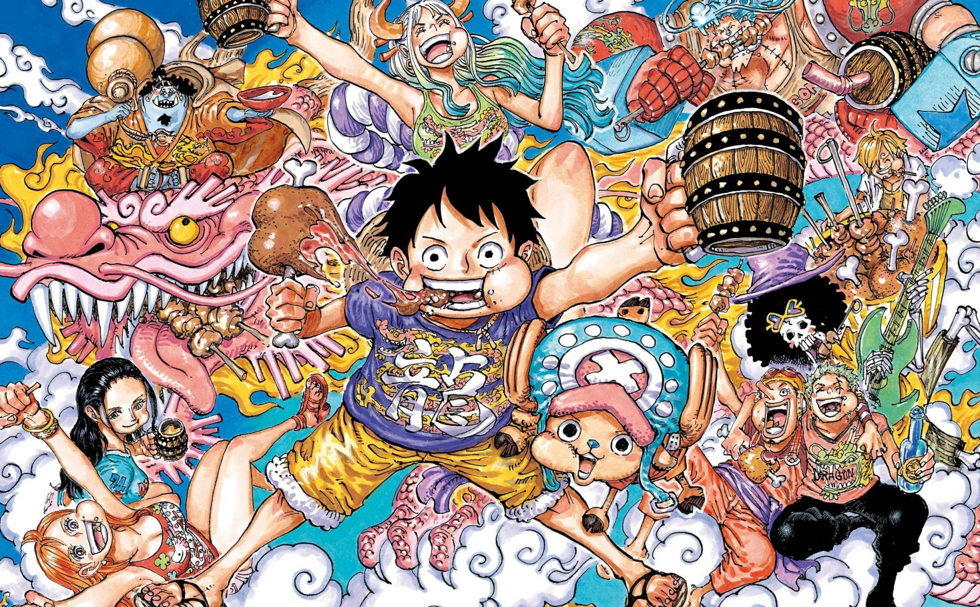 One Piece Chapter 1103 Gambar 1