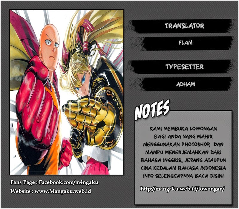 One Punch Man Chapter 62 Gambar 1