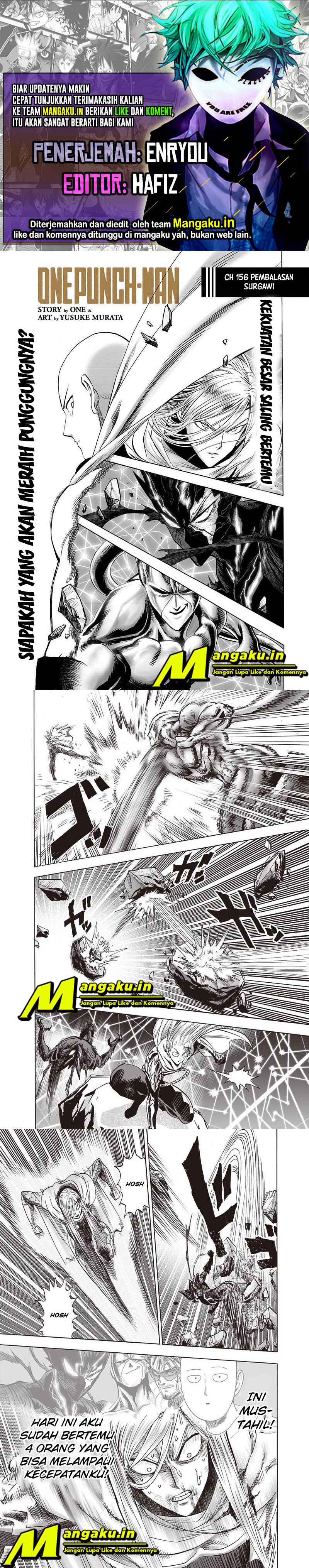 One Punch Man Chapter 206 Gambar 1