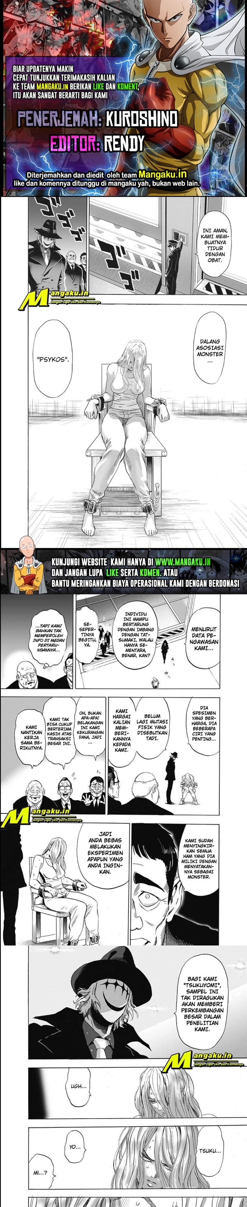 One Punch Man Chapter 225.2 Gambar 1