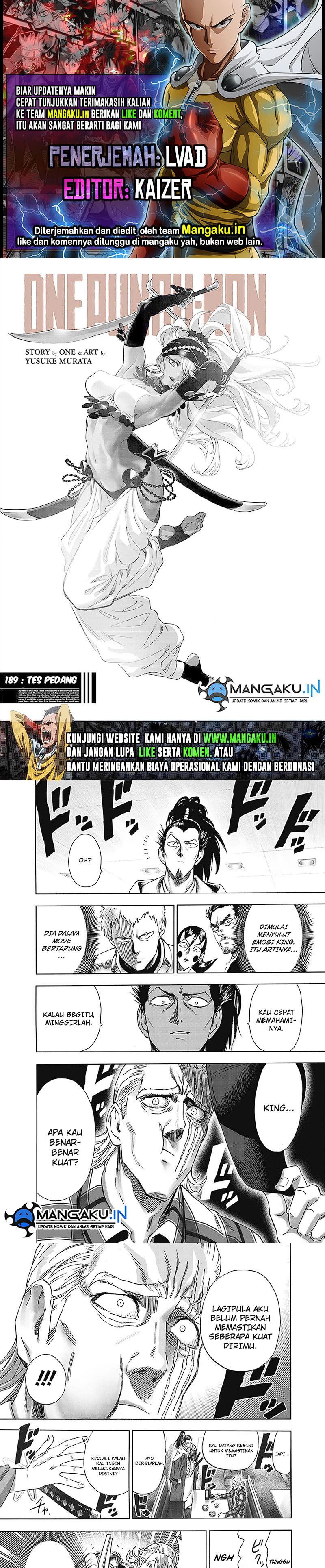 One Punch Man Chapter 239 Gambar 1