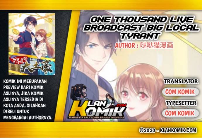 One Thousand Live Broadcast Big Local Tyrant Chapter 75 Gambar 1