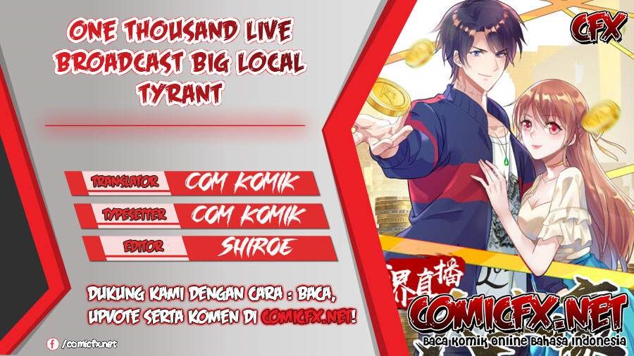 One Thousand Live Broadcast Big Local Tyrant Chapter 78 Gambar 1