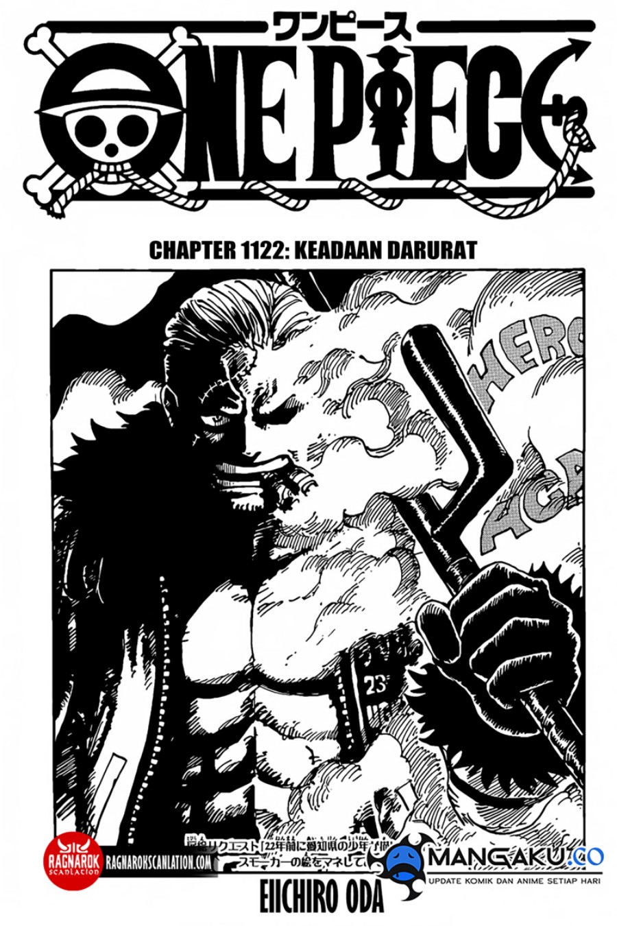 One Piece Chapter 1122 HQ Gambar 2