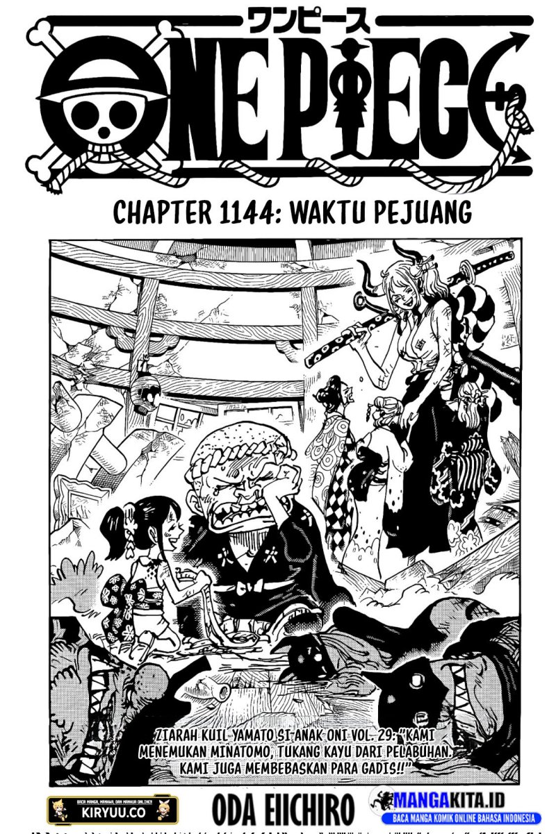 One Piece Chapter 1144 Gambar 2