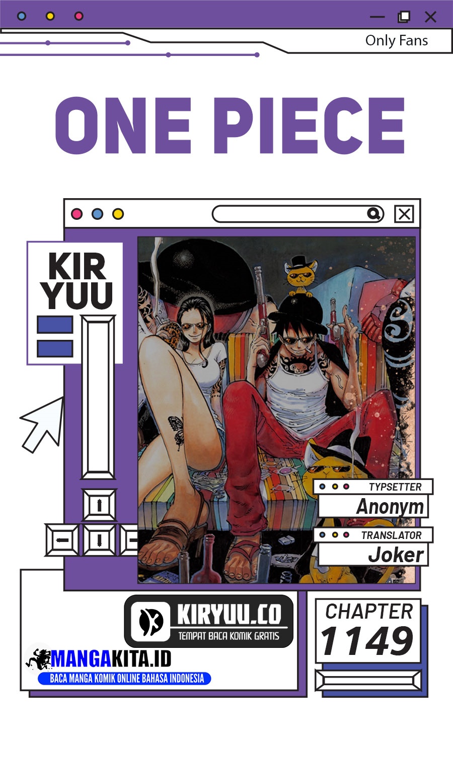 One Piece Chapter 1149 Gambar 1