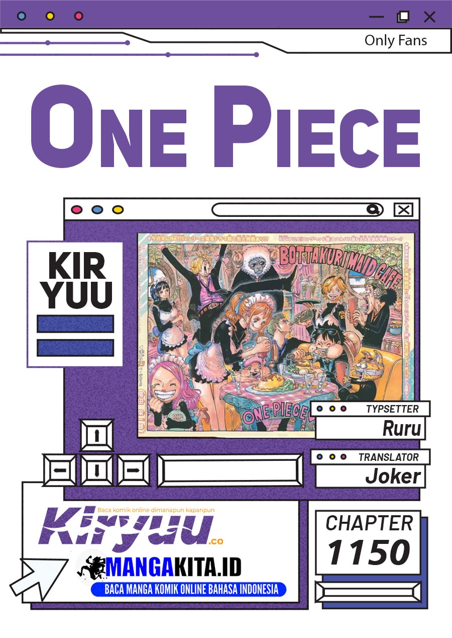 One Piece Chapter 1150 Gambar 1