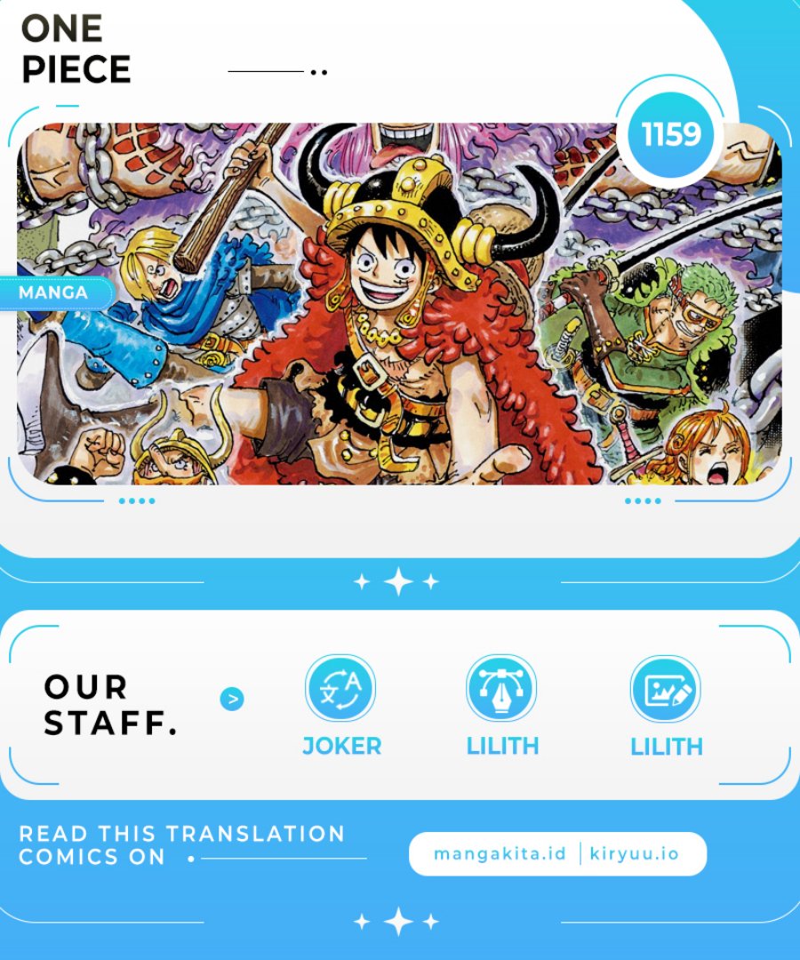 One Piece Chapter 1159 Gambar 1