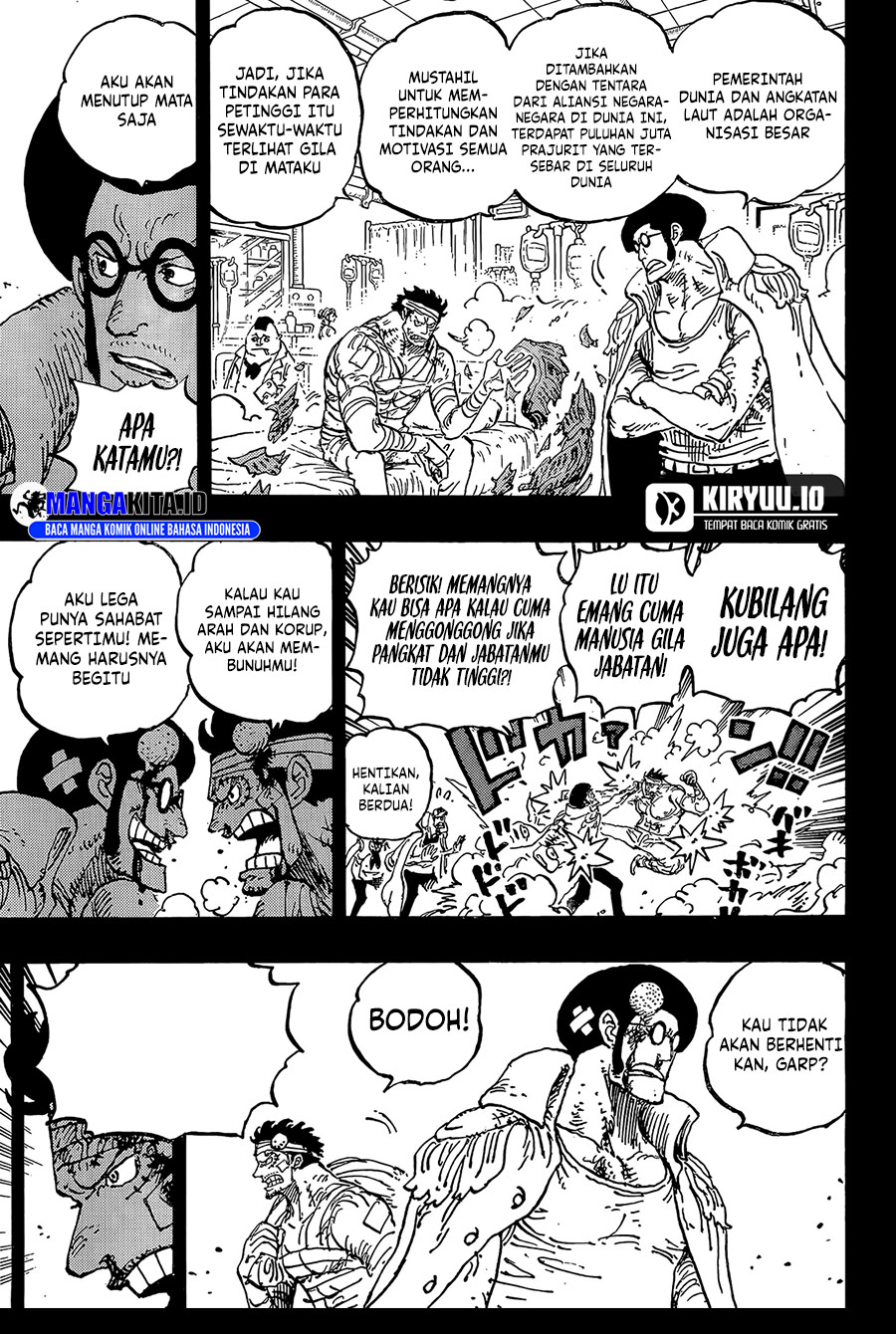 One Piece Chapter 1166 Gambar 9