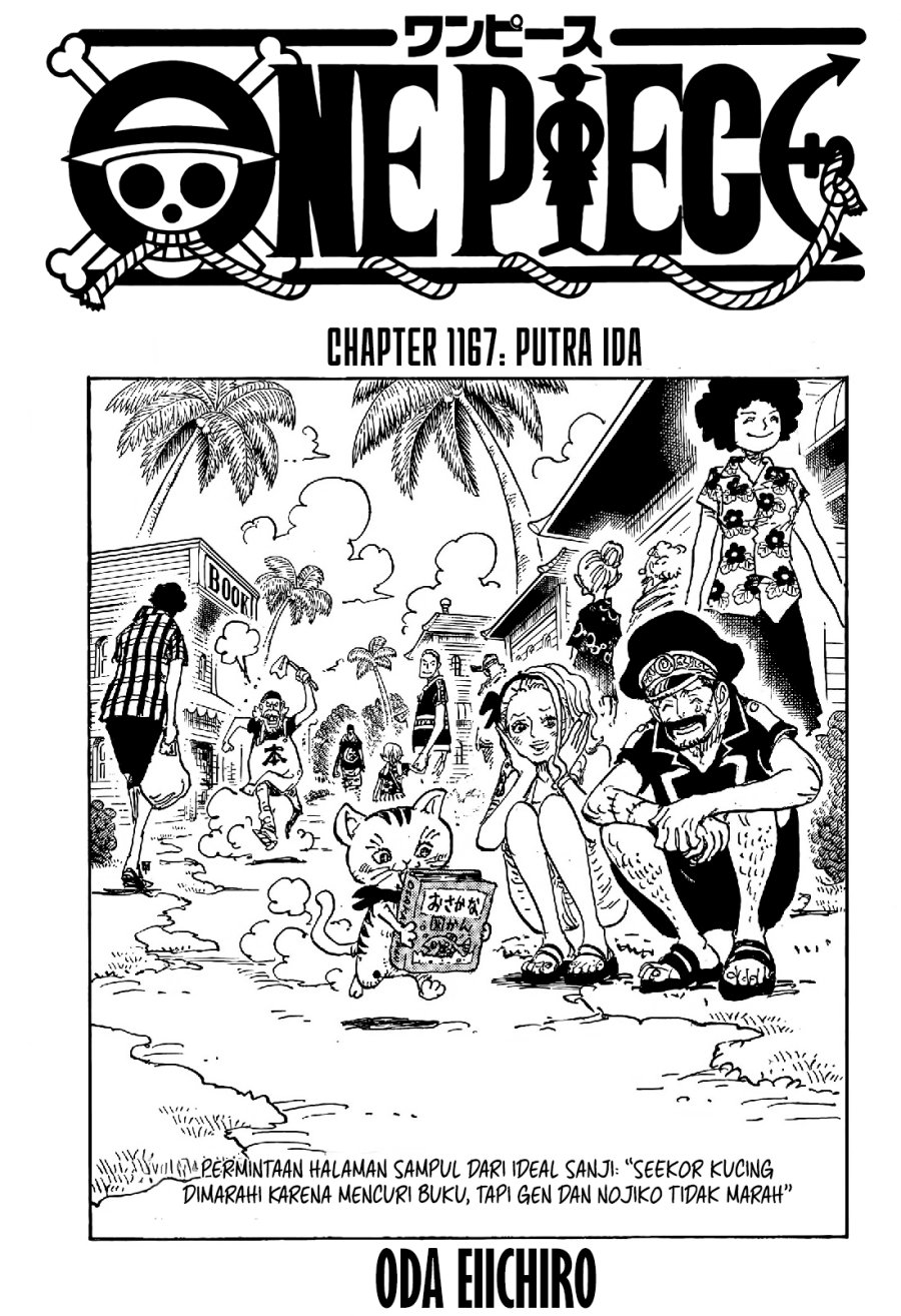 One Piece Chapter 1167 Gambar 2