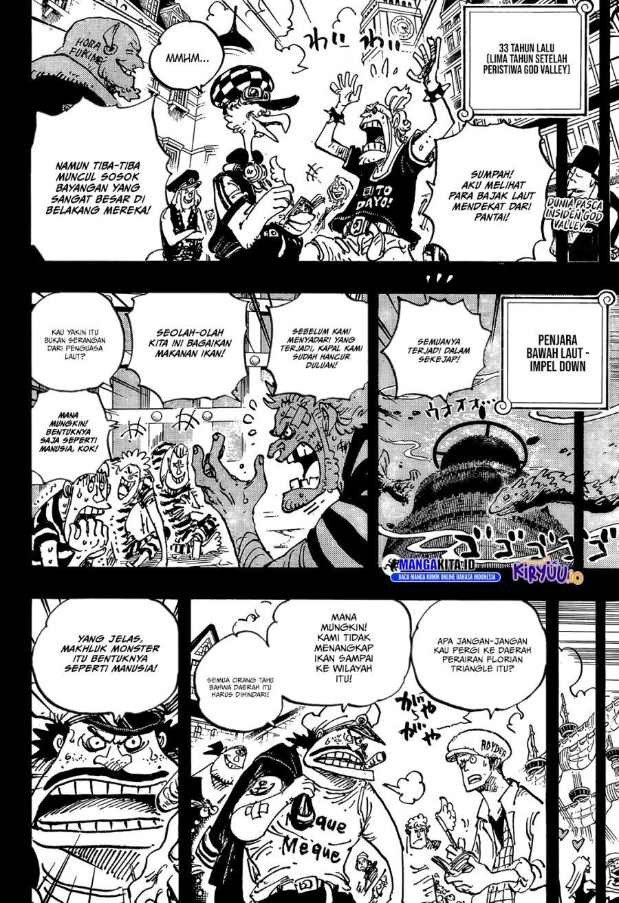 One Piece Chapter 1167 Gambar 3