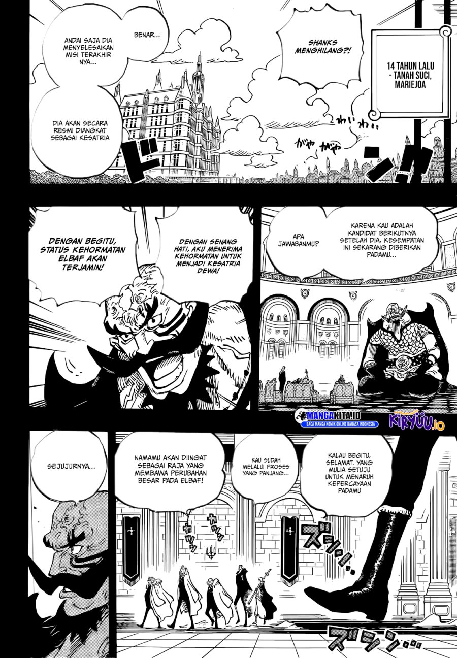 One Piece Chapter 1168 Gambar 9