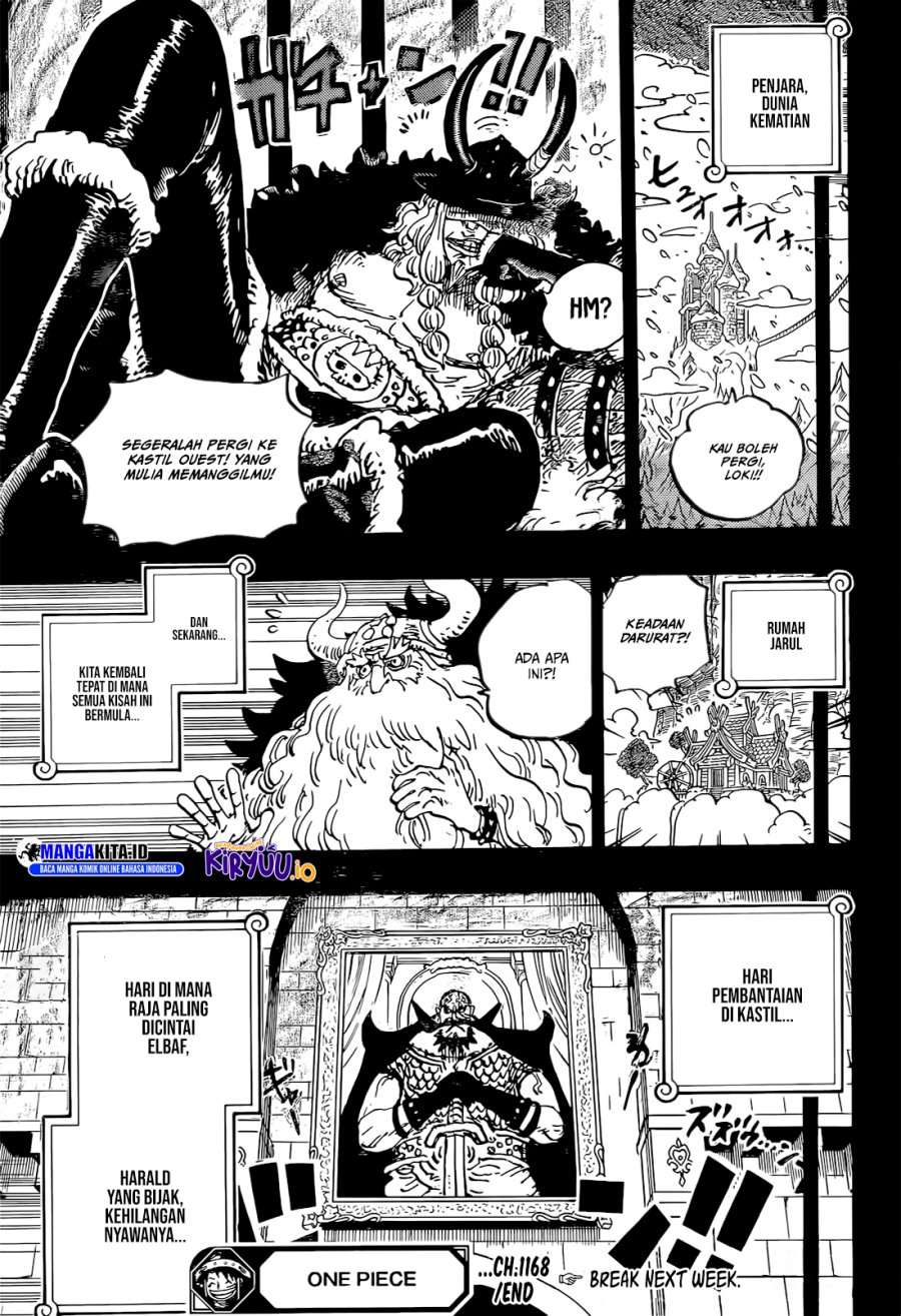 One Piece Chapter 1168 Gambar 16