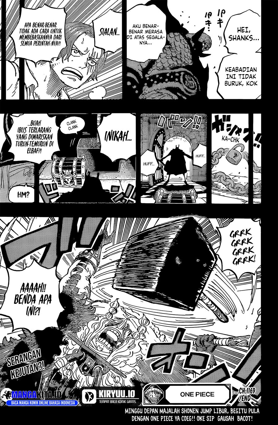 One Piece Chapter 1169 Gambar 18