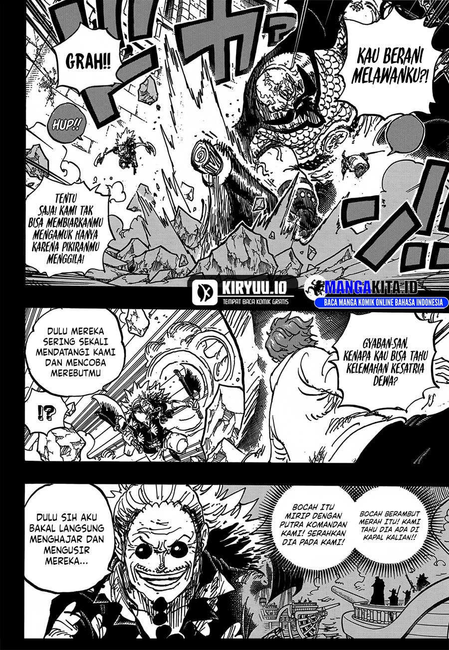 One Piece Chapter 1170 Gambar 8