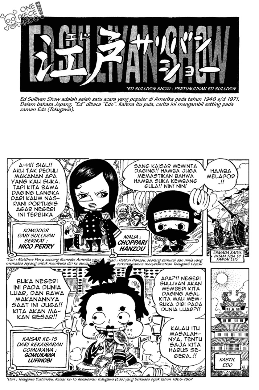 One Piece: Log Book Omake Chapter 04 Gambar 1