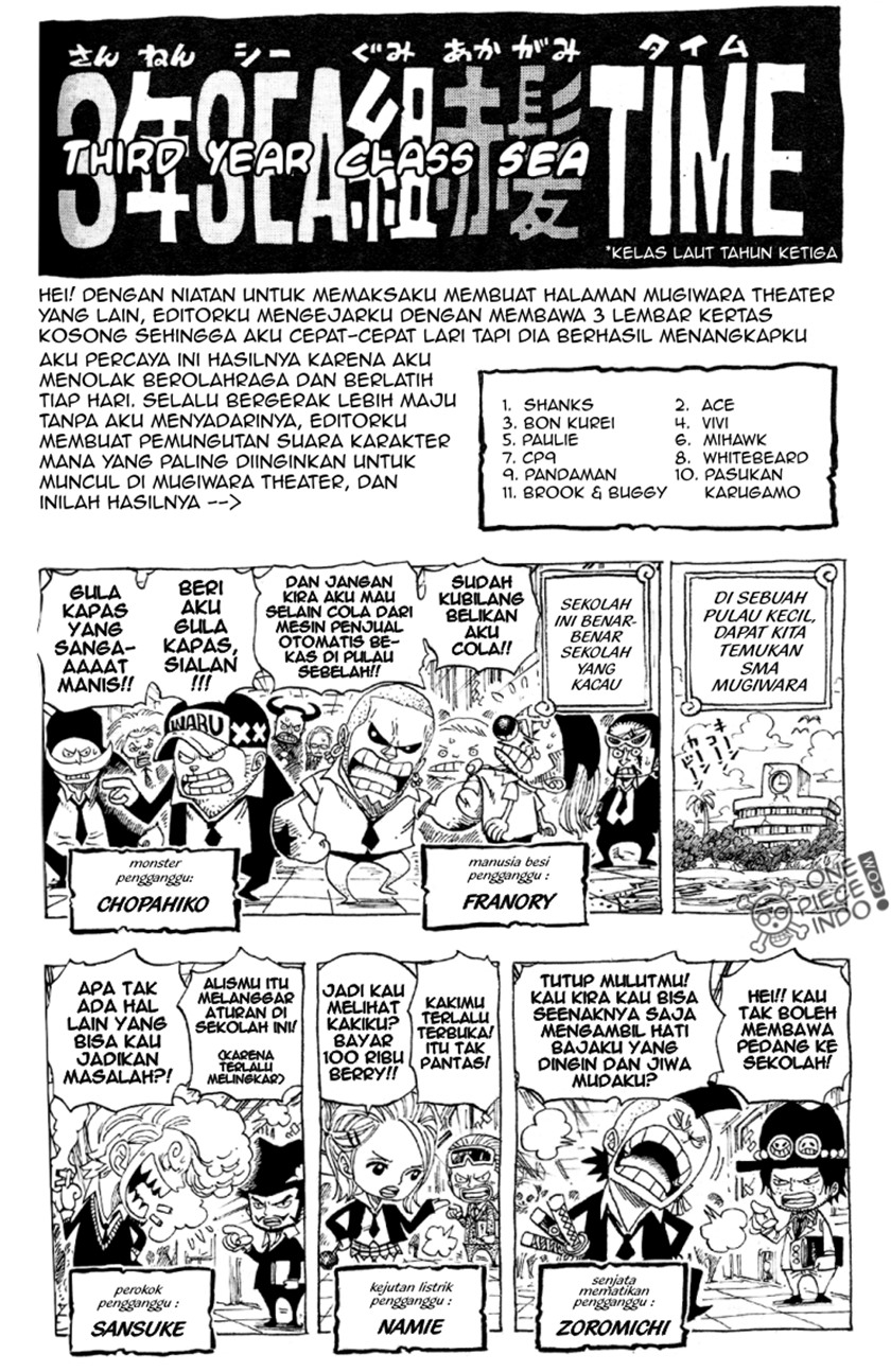 One Piece: Log Book Omake Chapter 14 Gambar 1