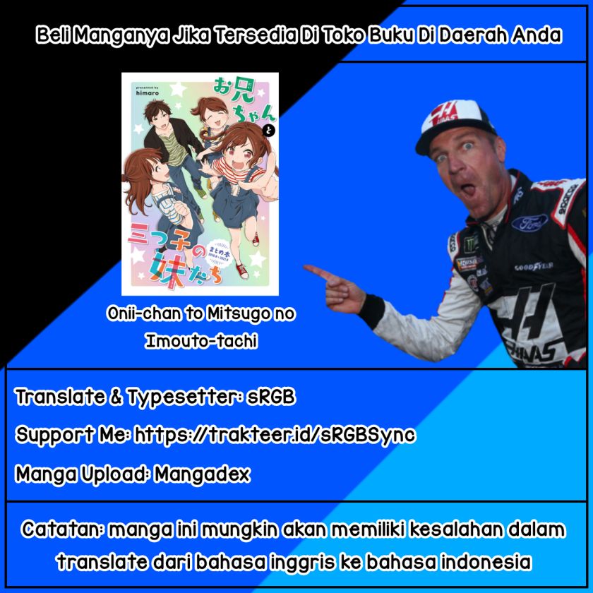 Onii-chan to Mitsugo no Imouto-tachi Chapter 10 Gambar 1
