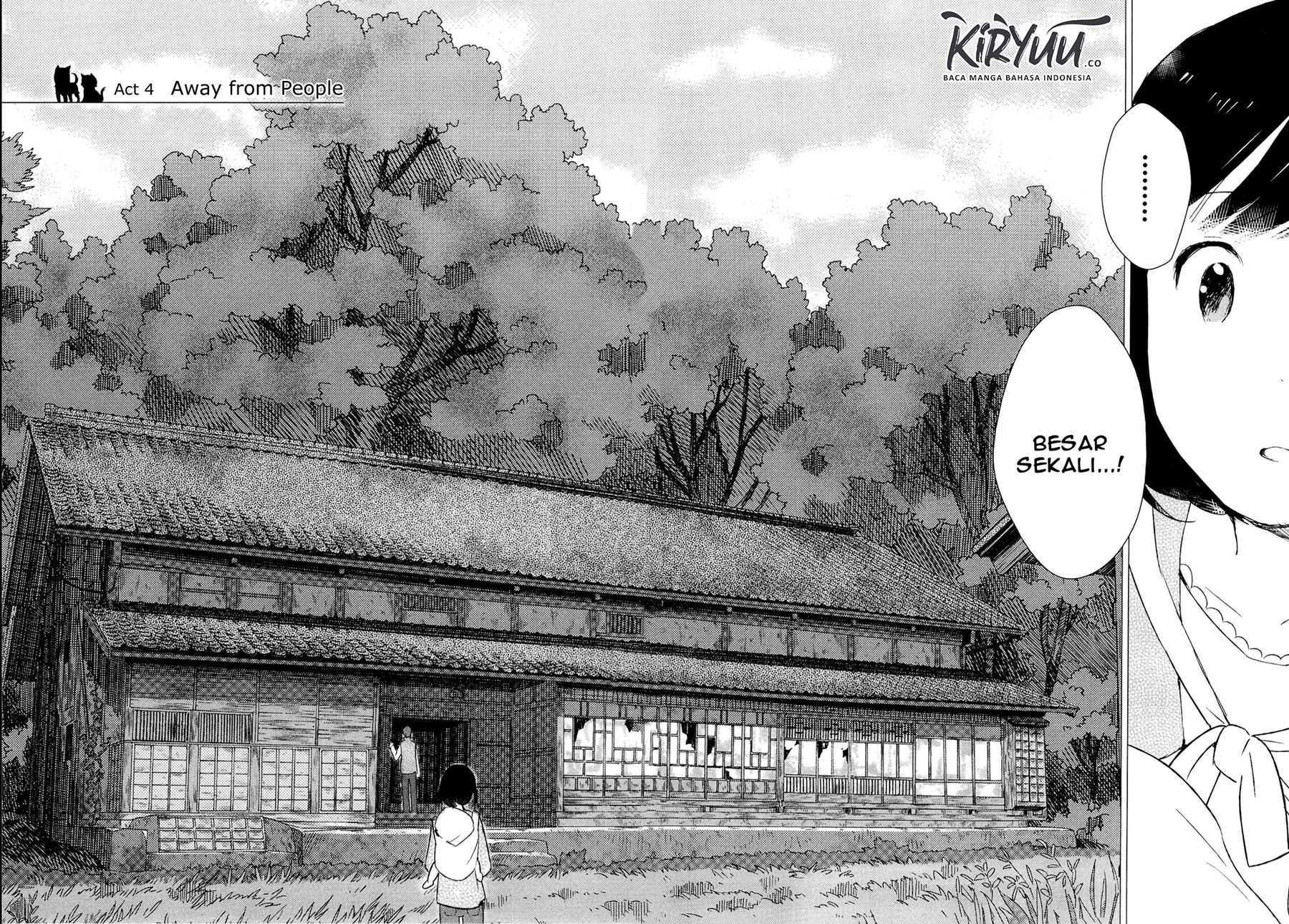 Ookami Kodomo no Ame to Yuki Chapter 04 Gambar 5