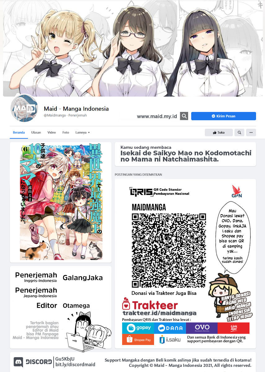 Isekai de Saikyo Mao no Kodomotachi no Mama ni Natchaimashita Chapter 21 Gambar 2