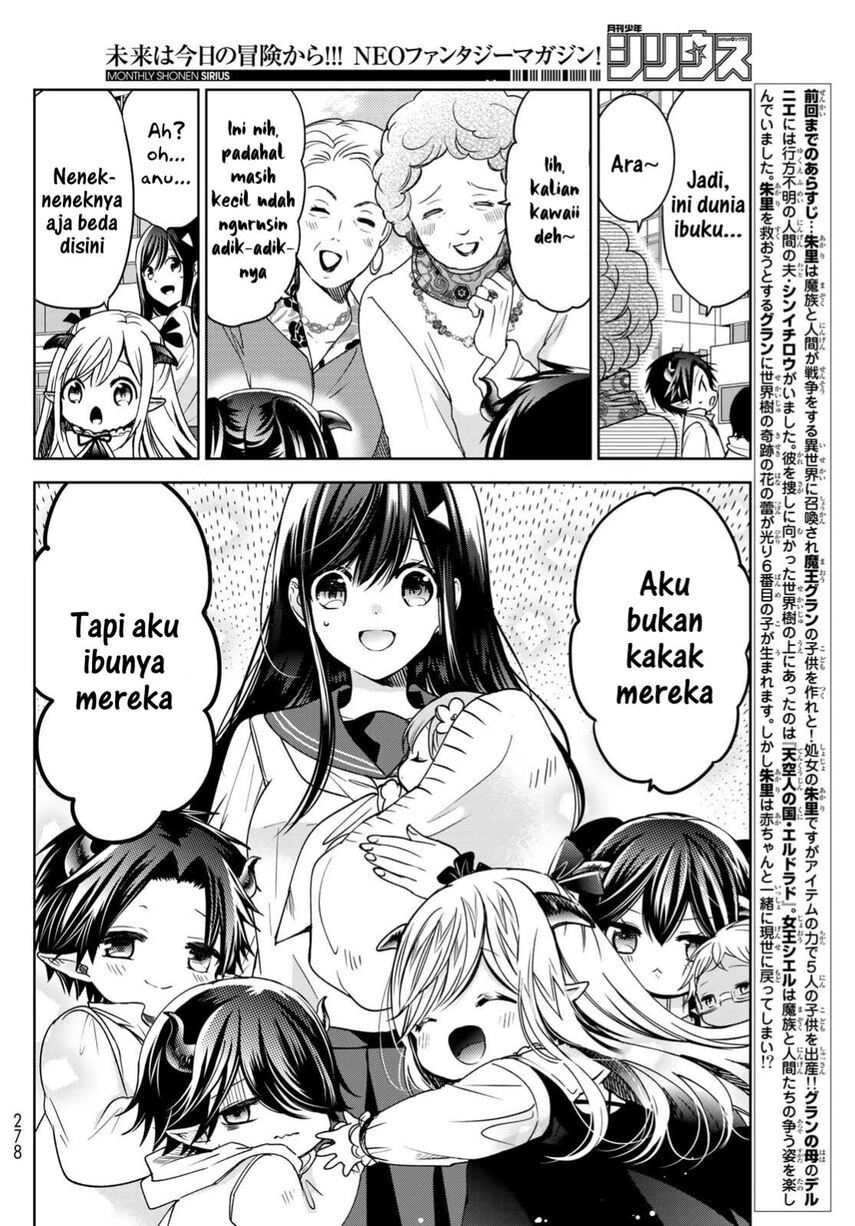 Isekai de Saikyo Mao no Kodomotachi no Mama ni Natchaimashita Chapter 21 Gambar 8