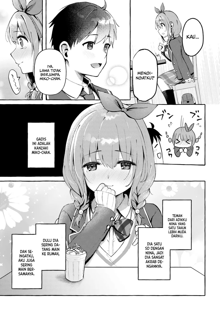 Oppai Momitai-tte Sakendara, Imouto no Tomodachi to Tsukiau Koto ni Narimashita Chapter 01 Gambar 15