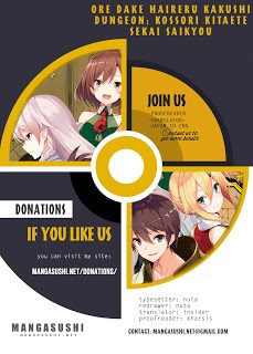 Ore dake Haireru Kakushi Dungeon: Kossori Kitaete Sekai Saikyou Chapter 02 Gambar 27