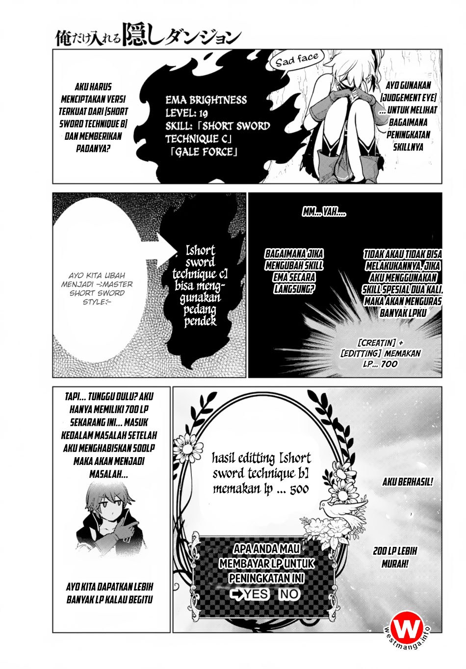 Ore dake Haireru Kakushi Dungeon: Kossori Kitaete Sekai Saikyou Chapter 06 Gambar 19