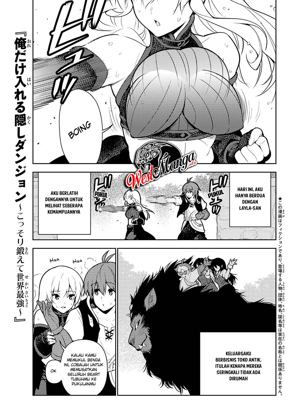Ore dake Haireru Kakushi Dungeon: Kossori Kitaete Sekai Saikyou Chapter 38 Gambar 3