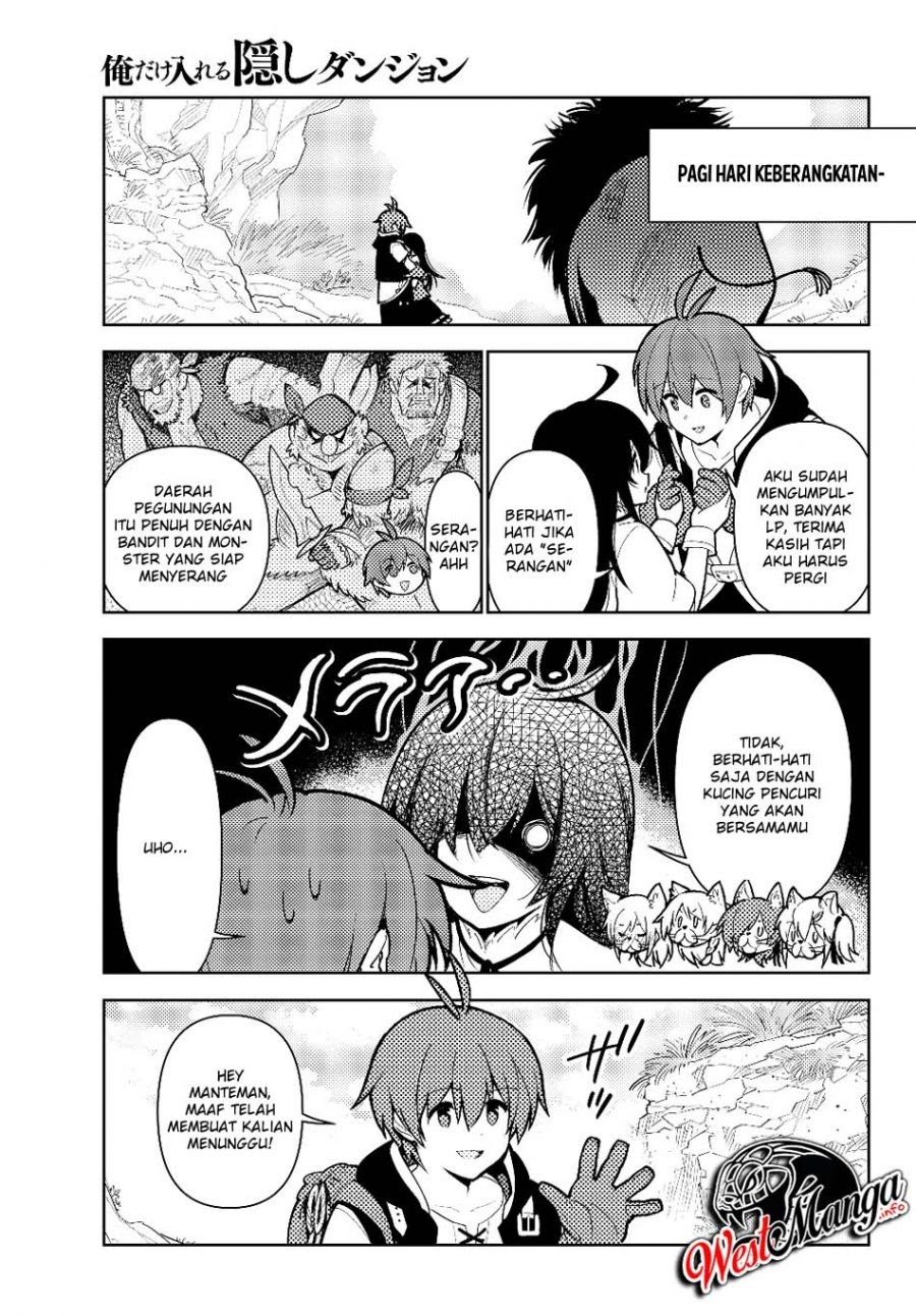 Ore dake Haireru Kakushi Dungeon: Kossori Kitaete Sekai Saikyou Chapter 38 Gambar 17