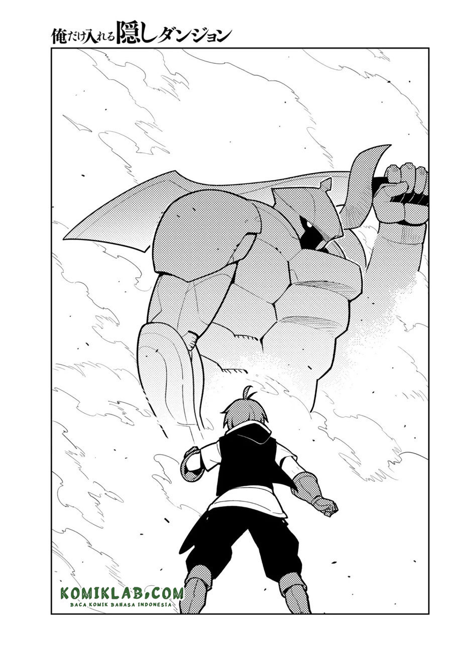 Ore dake Haireru Kakushi Dungeon: Kossori Kitaete Sekai Saikyou Chapter 52 Gambar 20