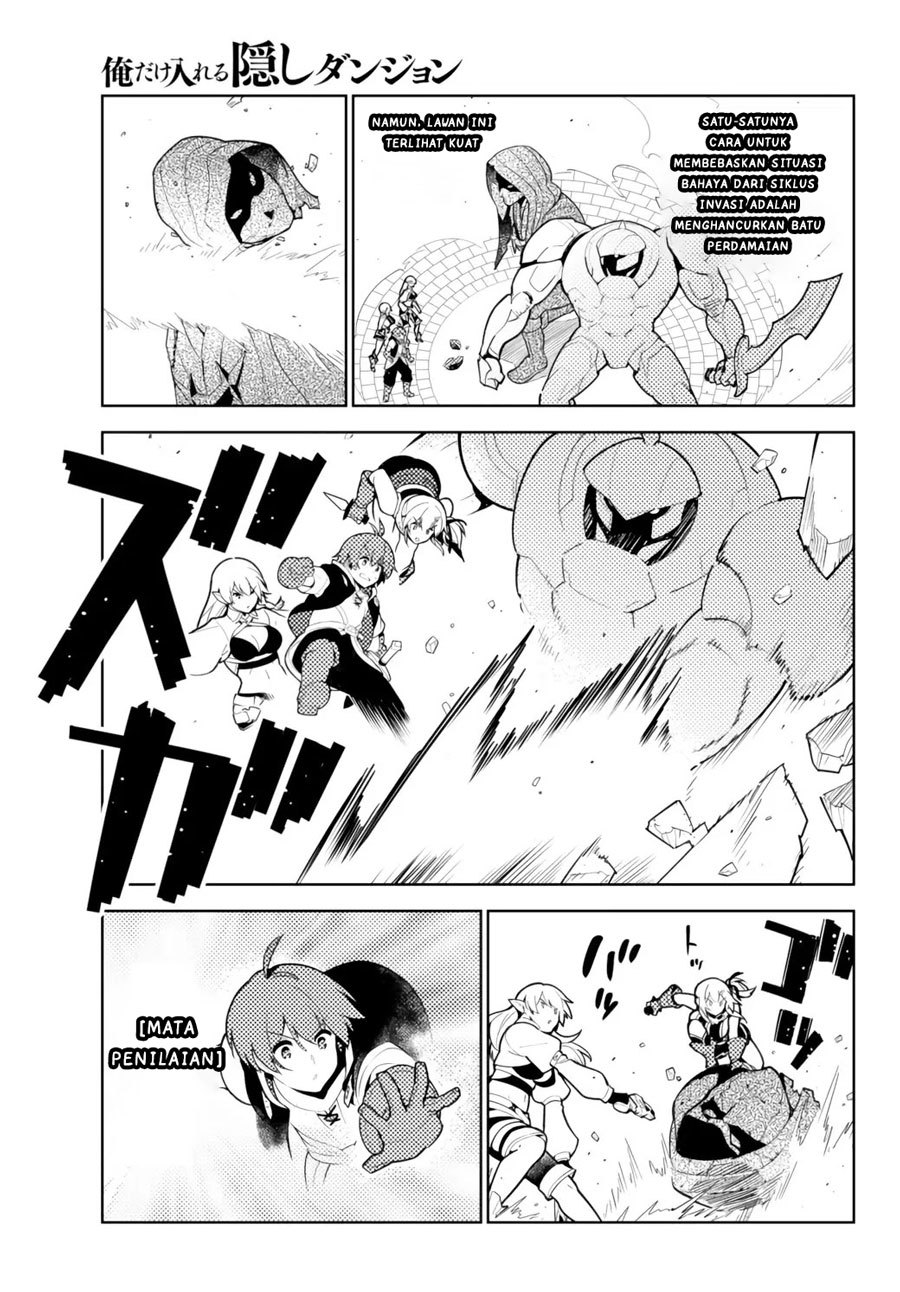 Ore dake Haireru Kakushi Dungeon: Kossori Kitaete Sekai Saikyou Chapter 52 Gambar 22