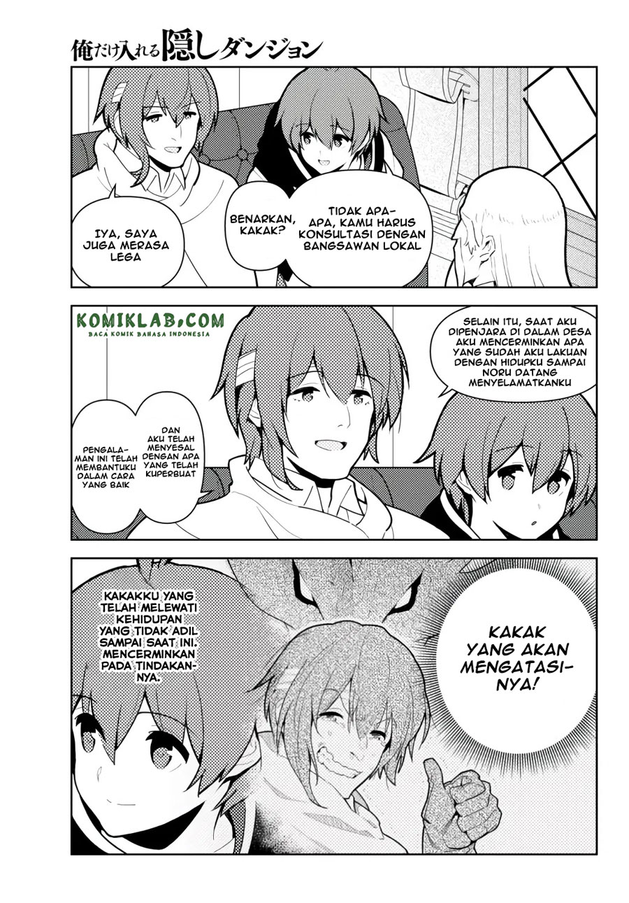 Ore dake Haireru Kakushi Dungeon: Kossori Kitaete Sekai Saikyou Chapter 54 Gambar 16