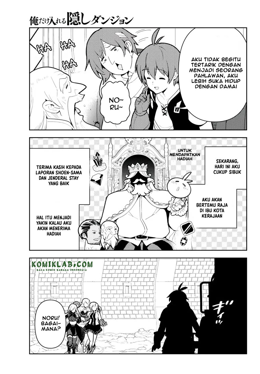 Ore dake Haireru Kakushi Dungeon: Kossori Kitaete Sekai Saikyou Chapter 54 Gambar 18
