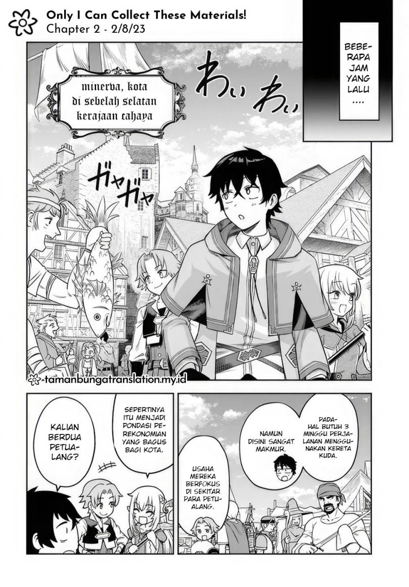 Ore Igai Dare mo Saishu Dekinai Sozai na no ni “Sozai Saishuritsu ga Hikui” Chapter 02 Gambar 4