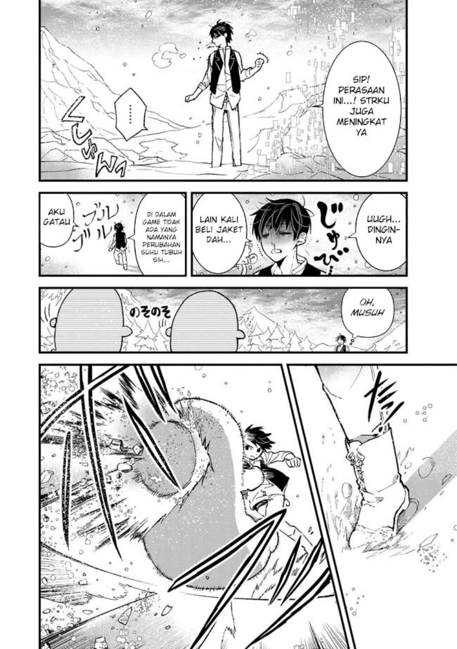 Ore, Yuusha janai desu kara. – VR Sekai no Chouten ni Kunrin Seshi Otoko. Tenseishi, Level 1 no Mushoku kara Restart suru Chapter 04 Gambar 16