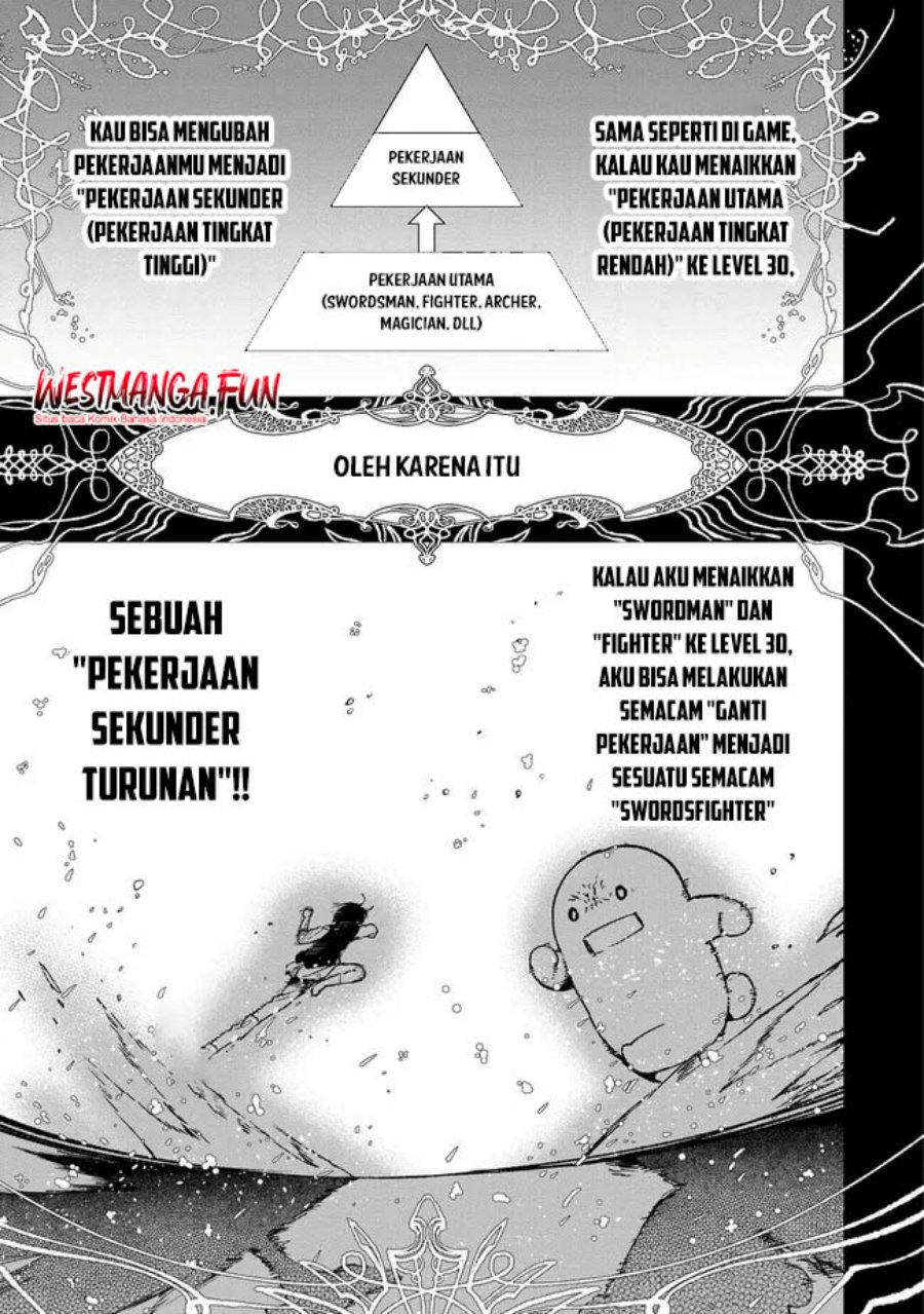 Ore, Yuusha janai desu kara. – VR Sekai no Chouten ni Kunrin Seshi Otoko. Tenseishi, Level 1 no Mushoku kara Restart suru Chapter 04 Gambar 20