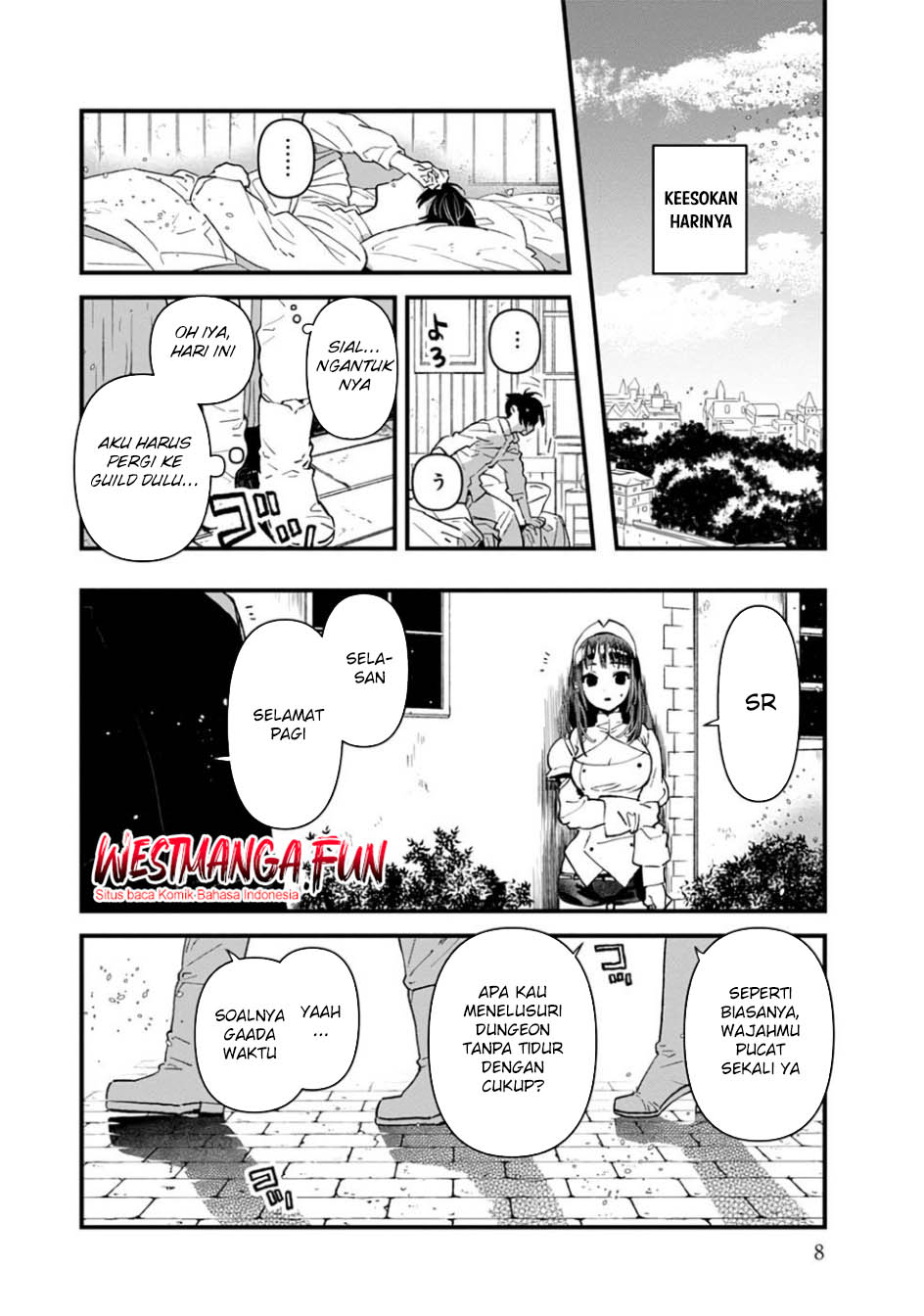Ore, Yuusha janai desu kara. – VR Sekai no Chouten ni Kunrin Seshi Otoko. Tenseishi, Level 1 no Mushoku kara Restart suru Chapter 06 Gambar 8